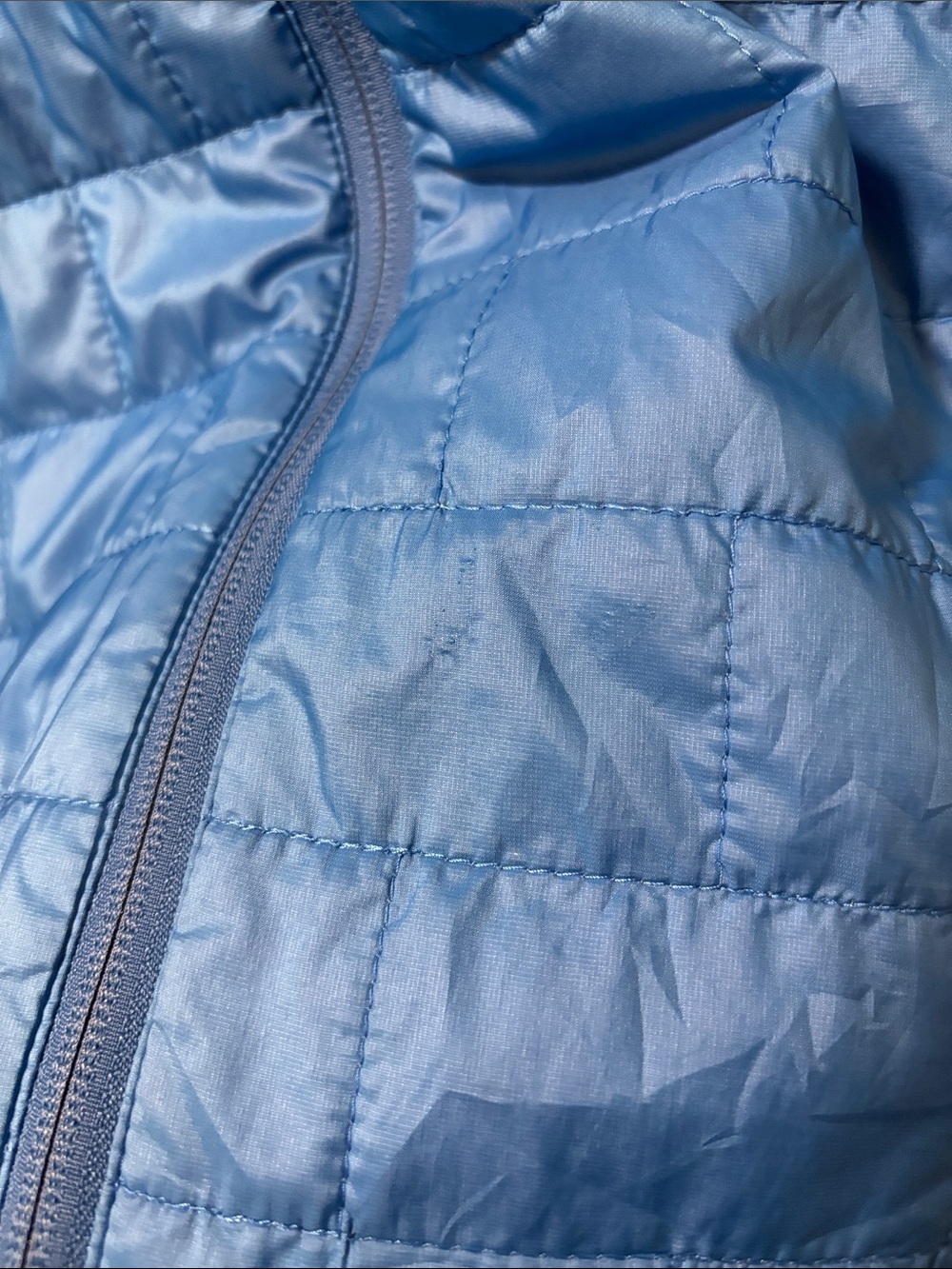 Patagonia Nano Puff Zip Up Jacket Size Small Blue | hiking | gorpcore | camping - Picture 4 of 11